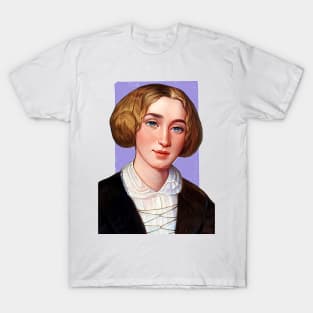 English Novelist George Eliot illustration T-Shirt